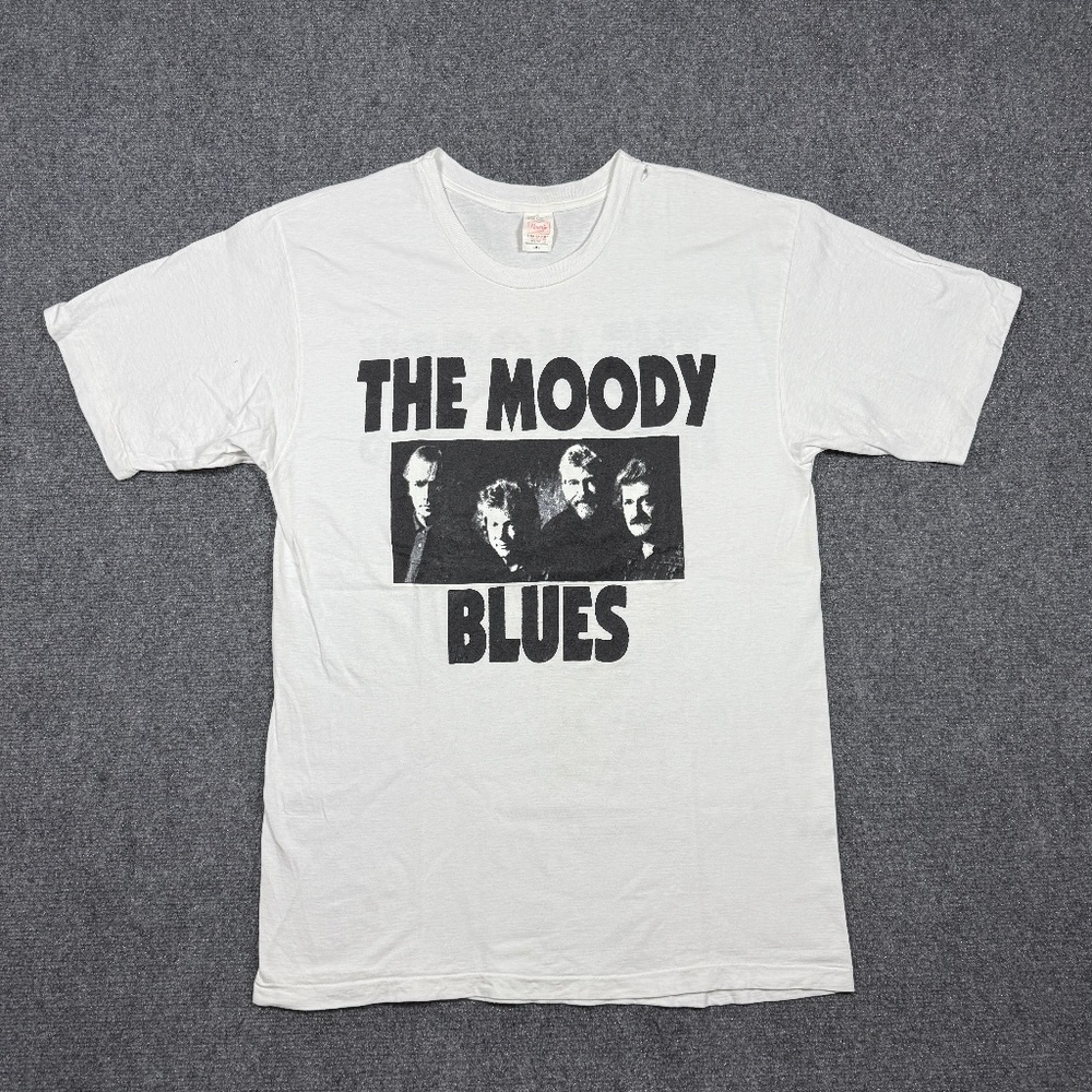 Vintage Newstar Moody Blues with Neverland Tshirt Single Stitch Mens XL 050